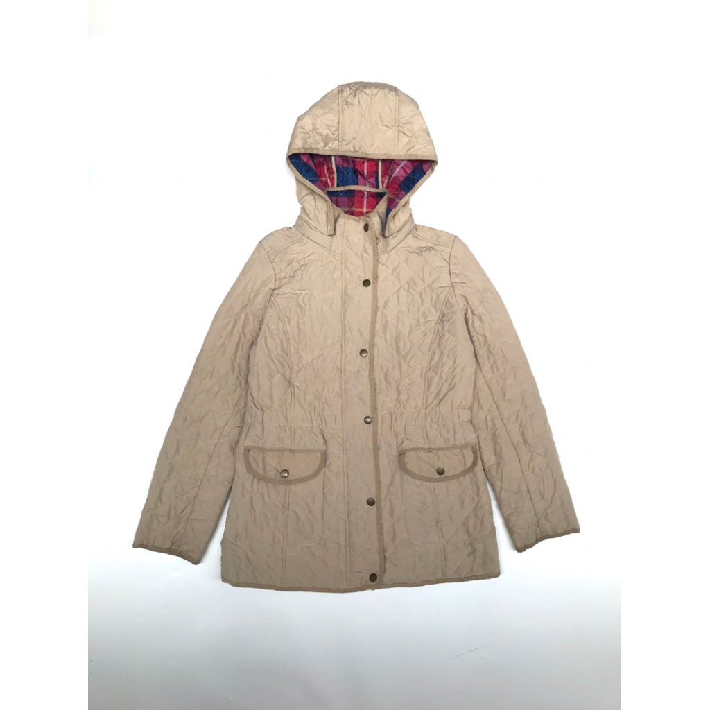 Brown Brown Futuristic Part 2 By Junko Shimada Tartan Quilted Jacket - Unisex