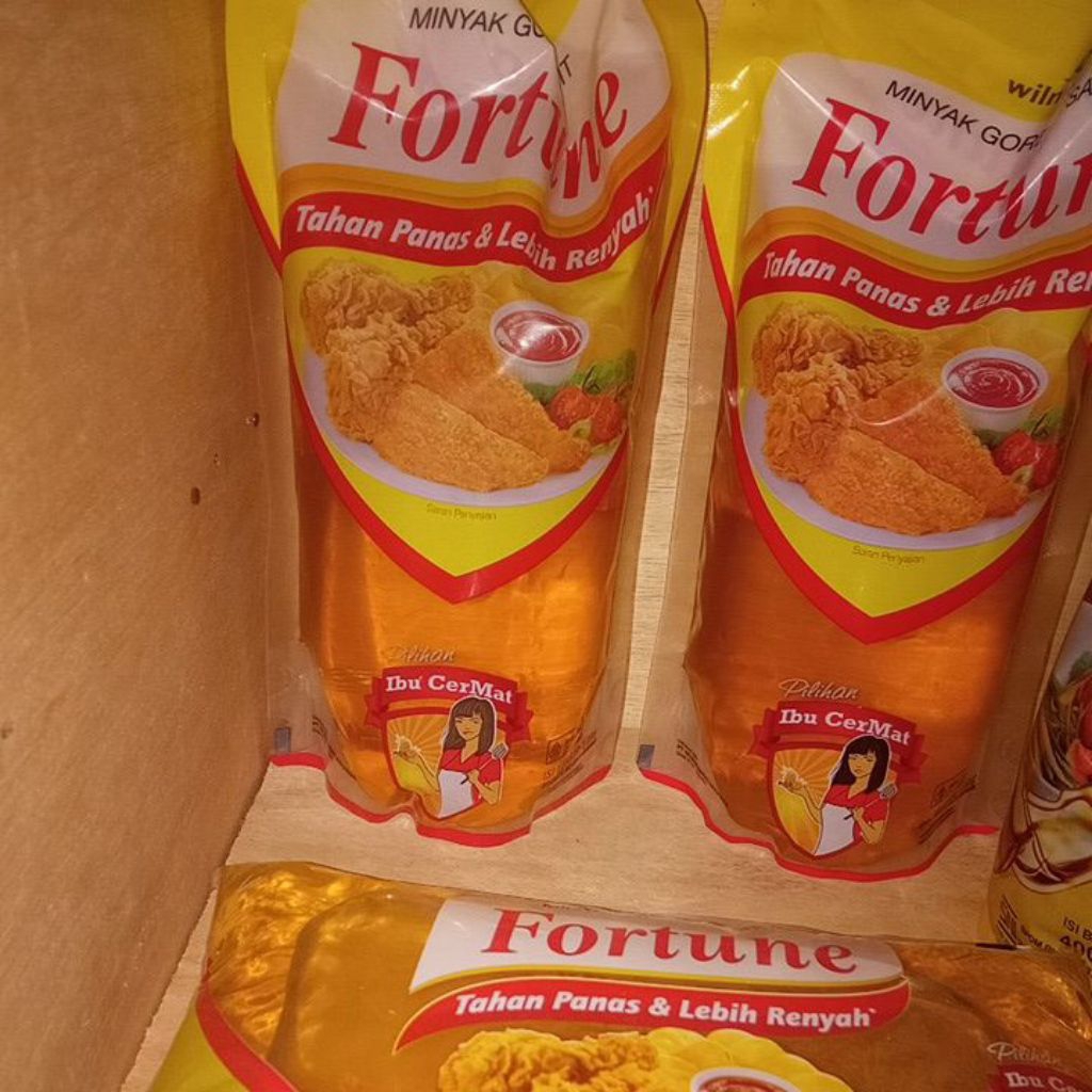 minyak goreng Fortune 1liter 1 dus
