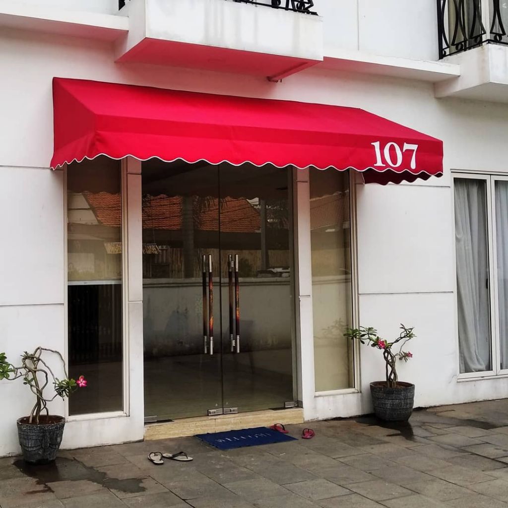 kanopi kain kanopi awning minimalis