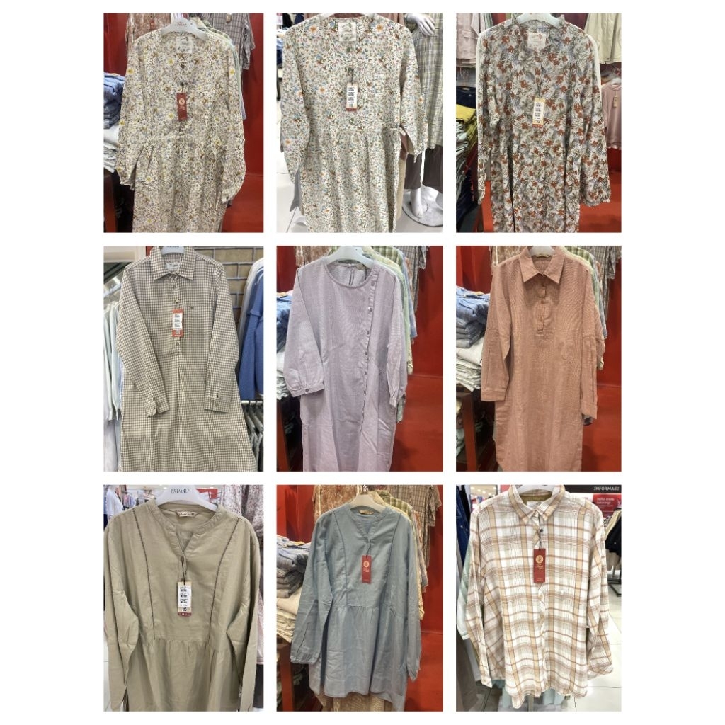 Tunik Triset 589 Promo Diskon Best Seller