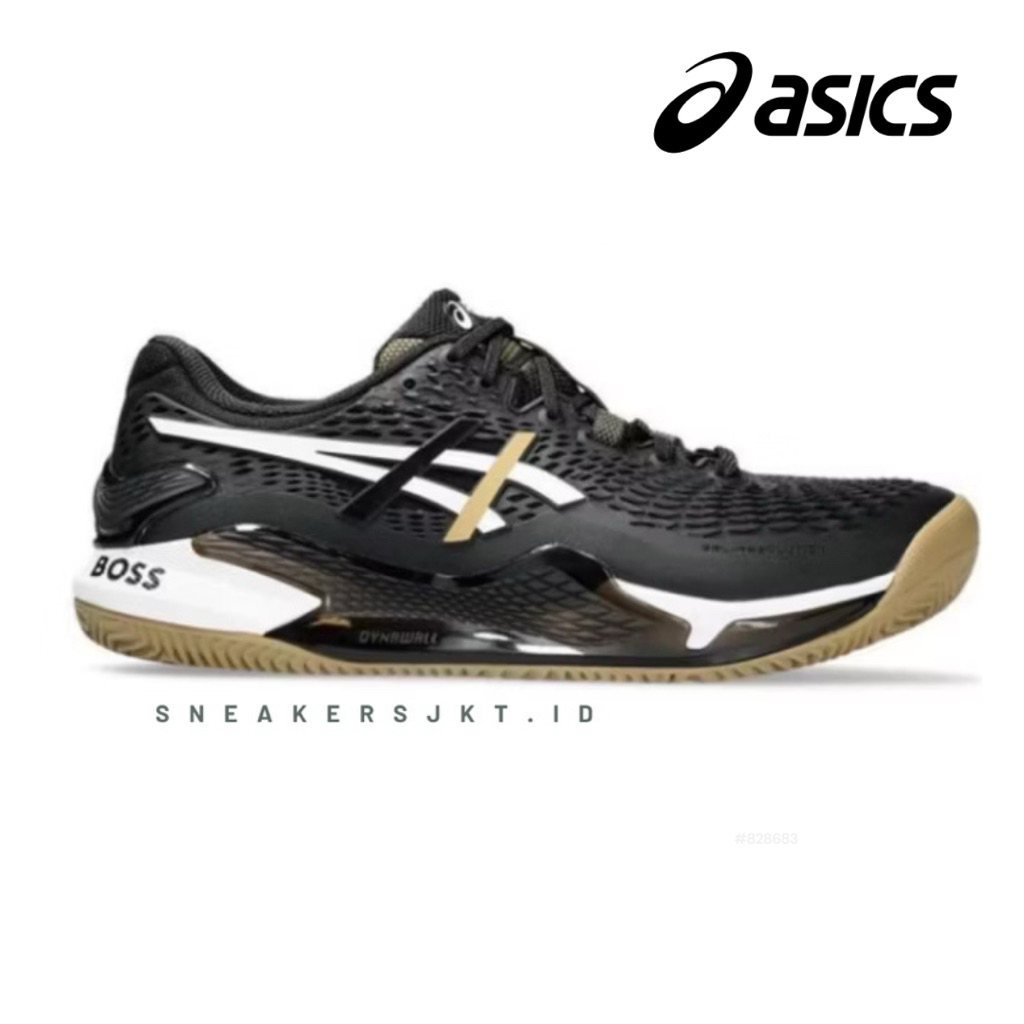 Sepatu Tennis / Padel Asics Gel Resolution X Hugo Boss Black Camel