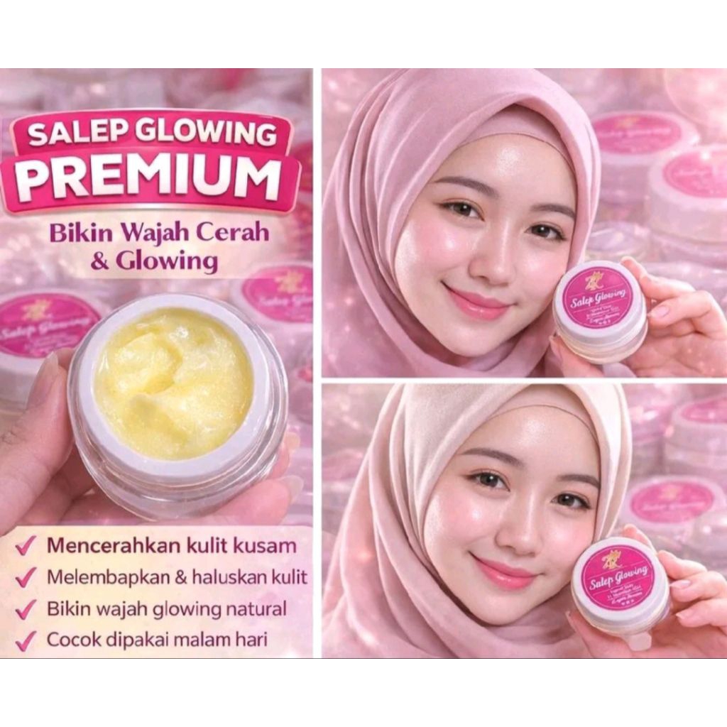 Salep Glowing Zayora Cream Malam 5 Gram - Membantu Menyamarkan Flek Hitam