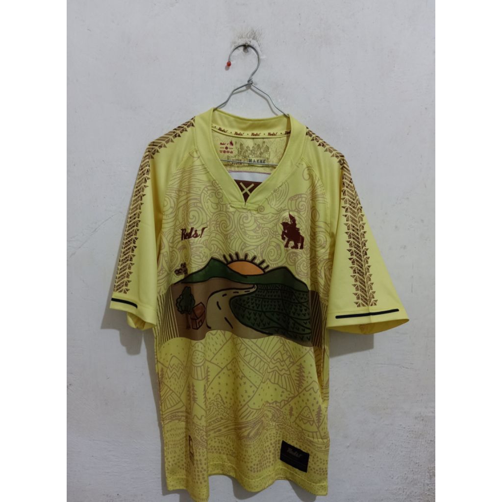 Jersey Persikup Kulon Progo Away Liga 3 2021 Zona DIY Sponsorless REDS