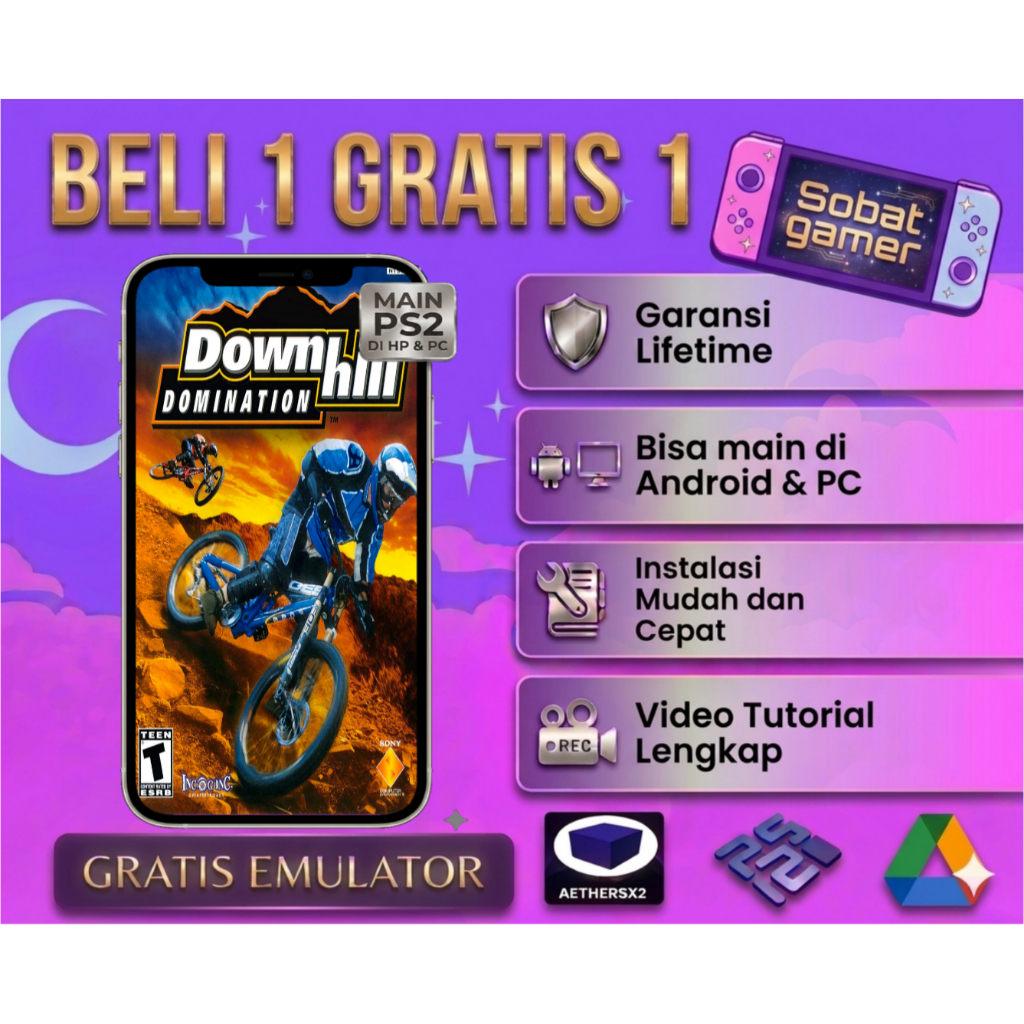 DOWNHILL DOMINATION PS2 UNTUK ANDROID DAN PC