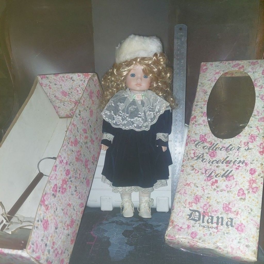 Diana Porcelain Doll England