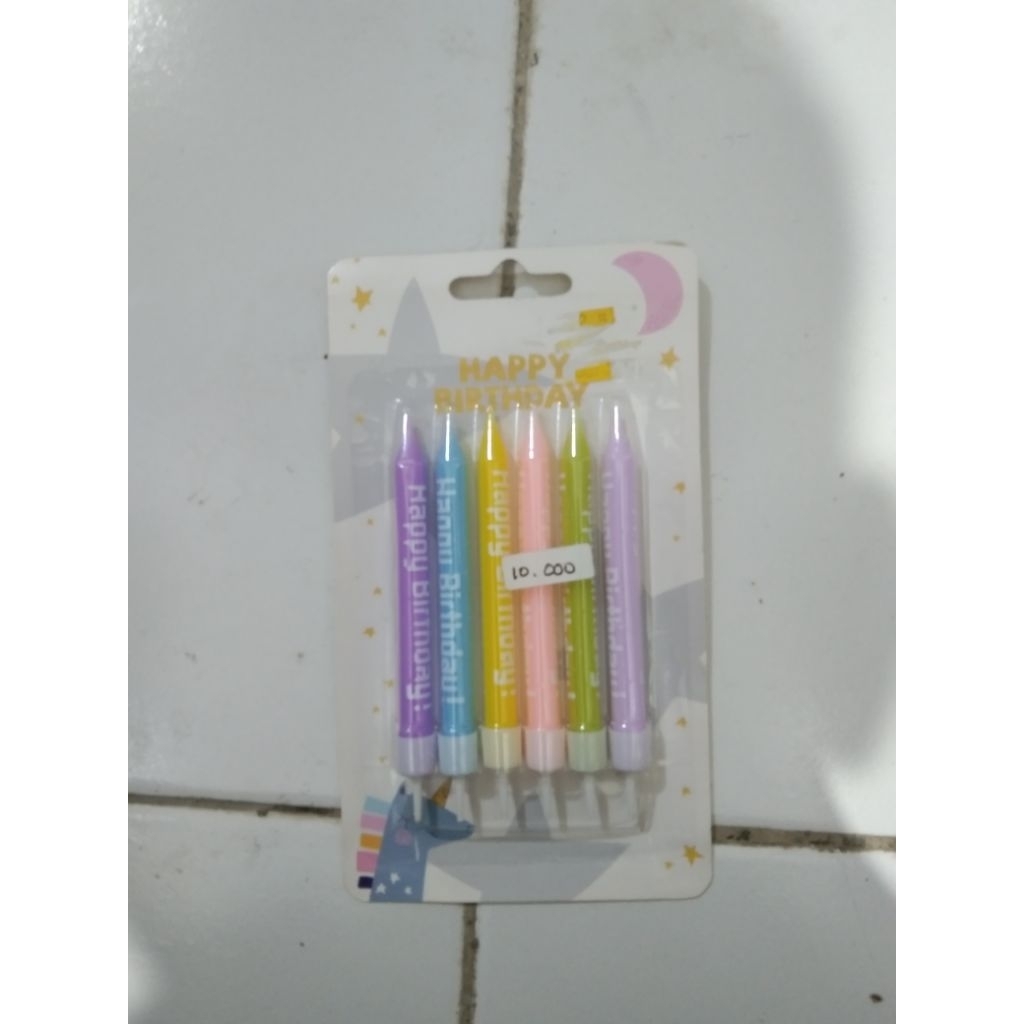 LILIN KECIL WARNA WARNI