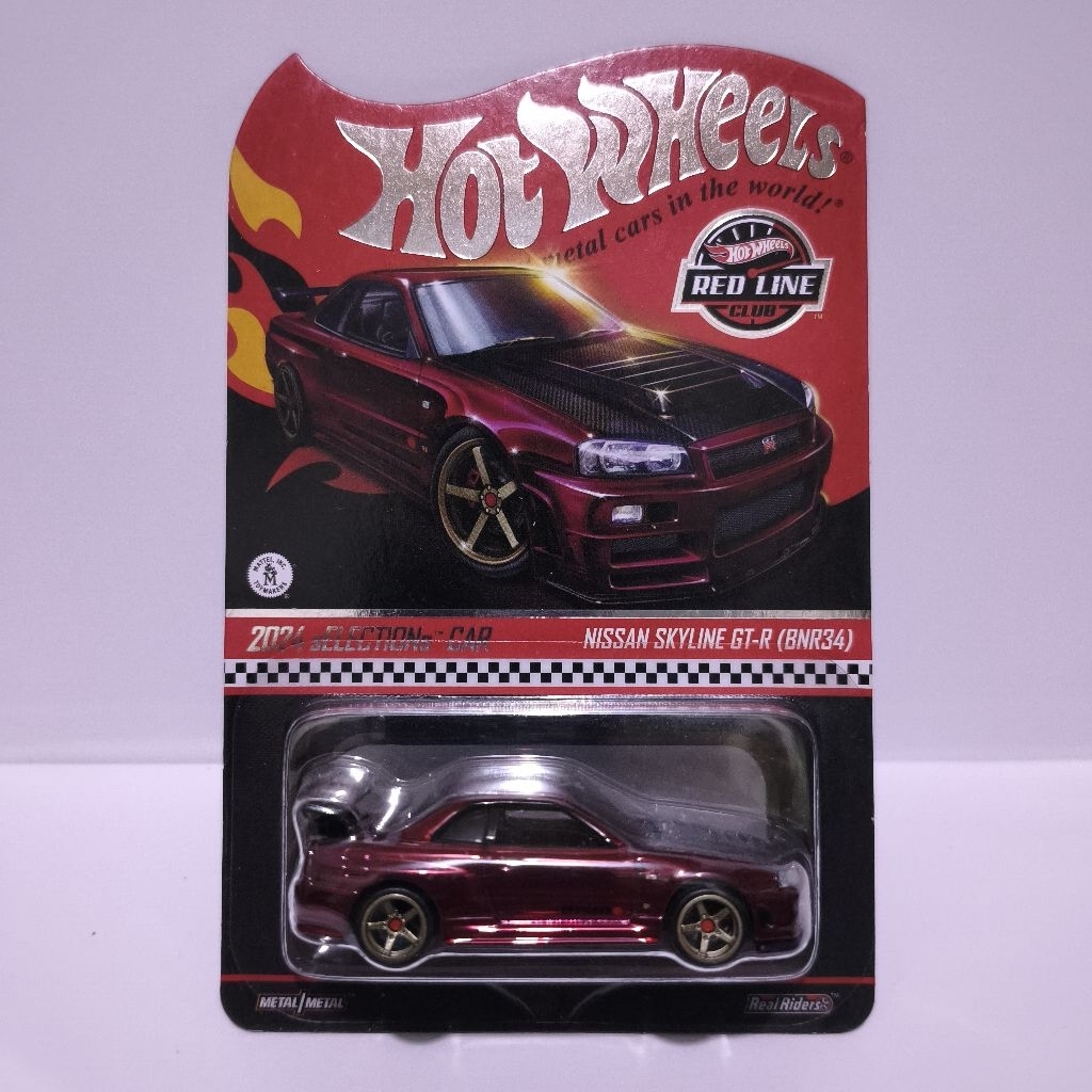 Hot Wheels RLC Nissan Skyline R34 Nismo Oxblood