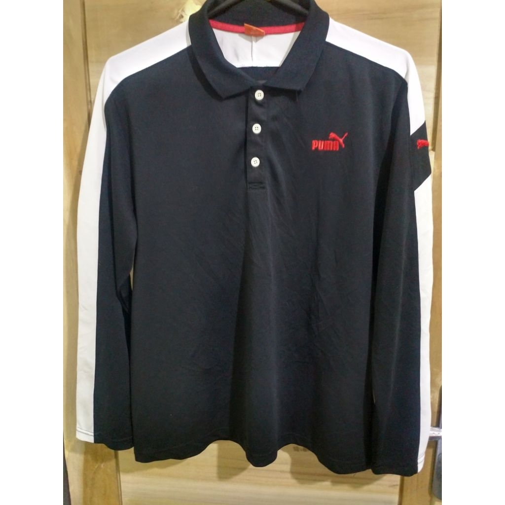 Kaos Kerah Lengan Panjang Outdoor/Olahraga PUMA