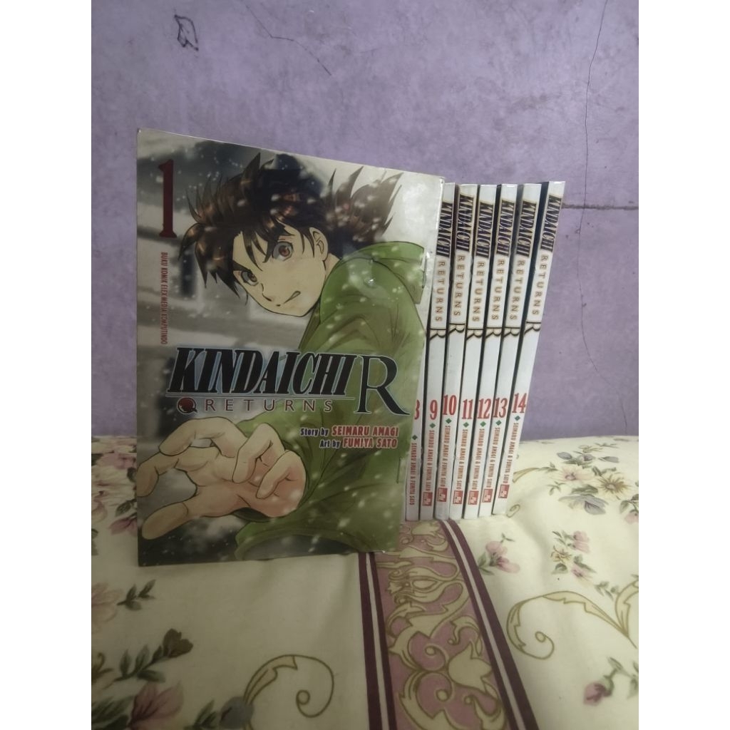 komik detektif kindaichi return fullset 1-14 tamat
