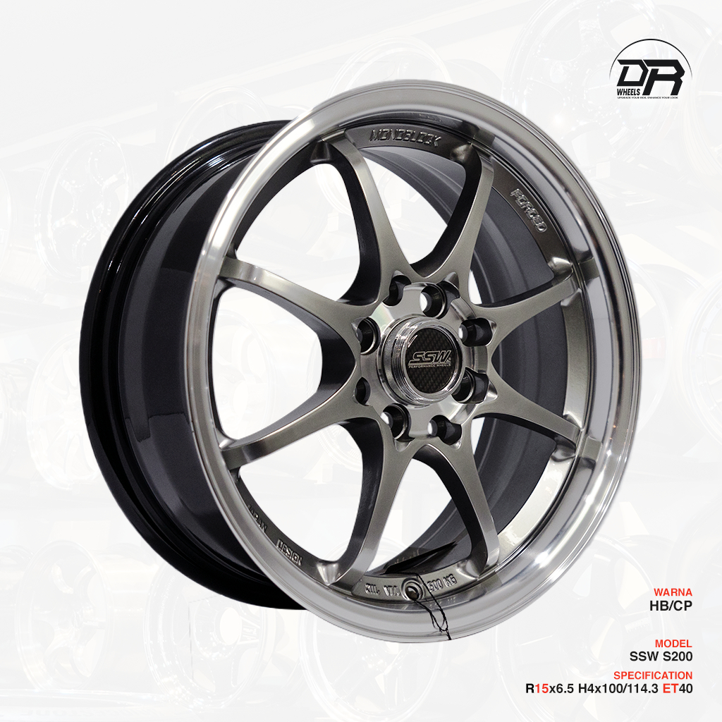 VELG SSW S200 ORIGINAL THAILAND RING 15 / DRWHEELS