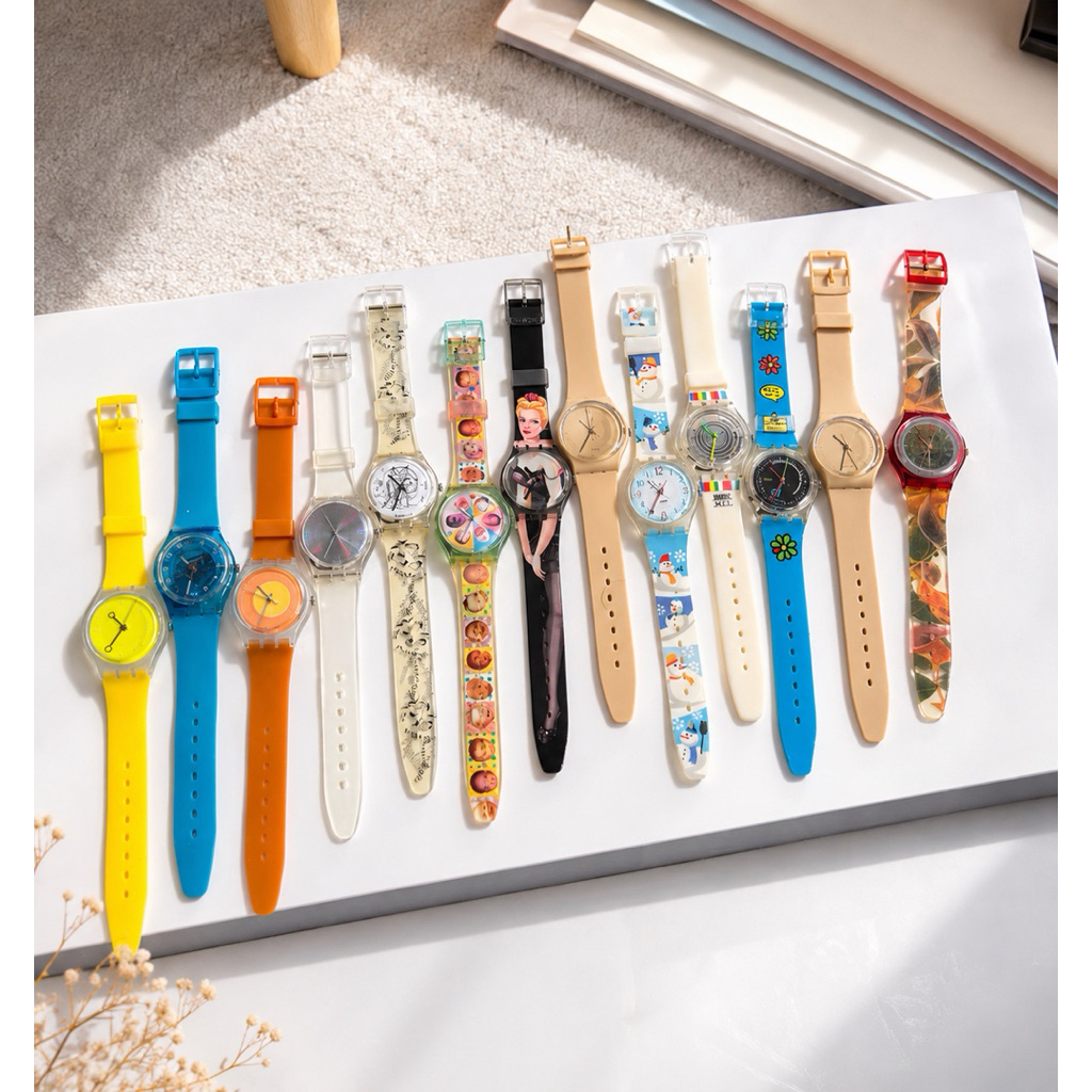 jam tangan swatch standar gent