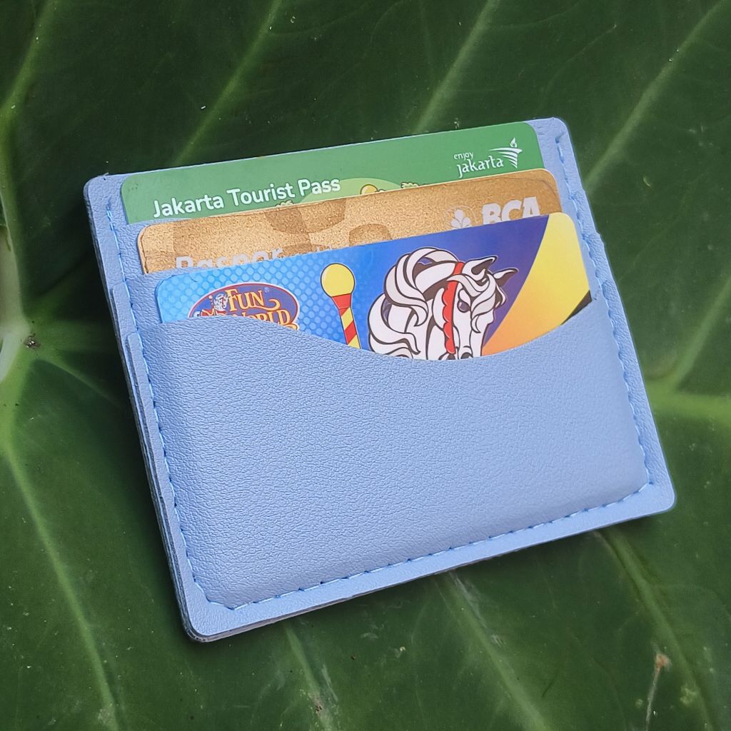 souvenir pernikahan card holder murah miniso tebal