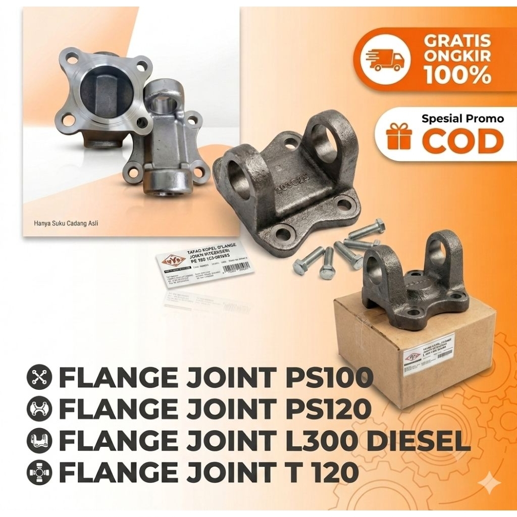 FLANGE JOINT/FLANGE AS KOPEL GARDAN/TAPAK KUDA PS 120-PS 125/PS 100/L300 Diesel,T120