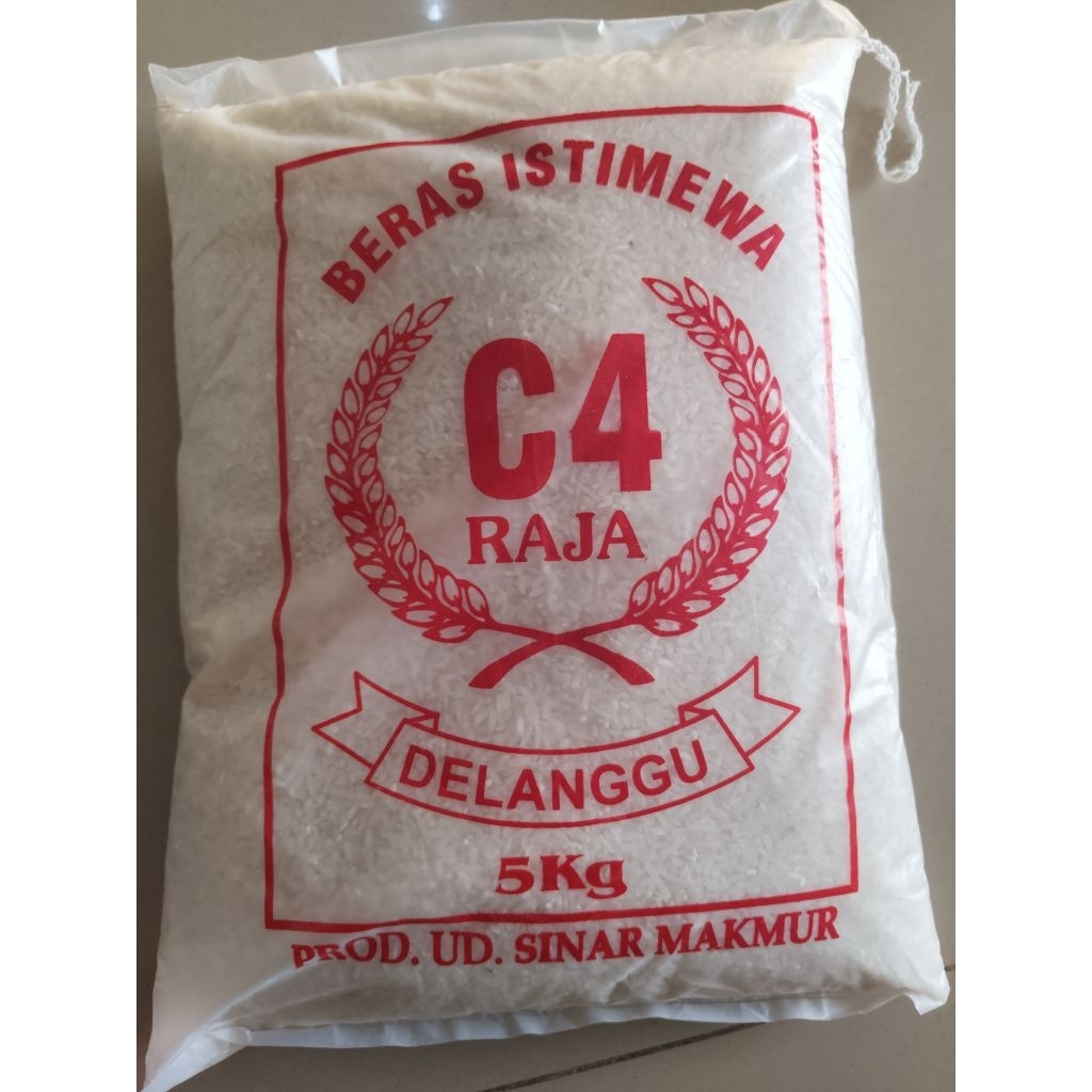 Beras C4 5 kg - ASLI Delanggu