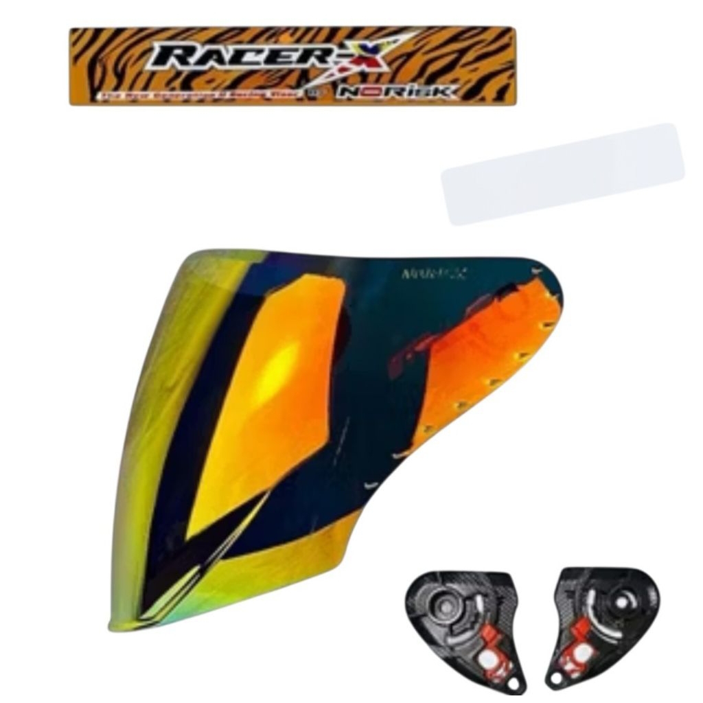 VISOR NJS KAIROZ FLAT VISOR IRIDUM NORISK