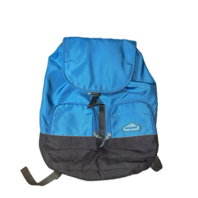 [PRELOVED] backpack / tas ransel exsport biru