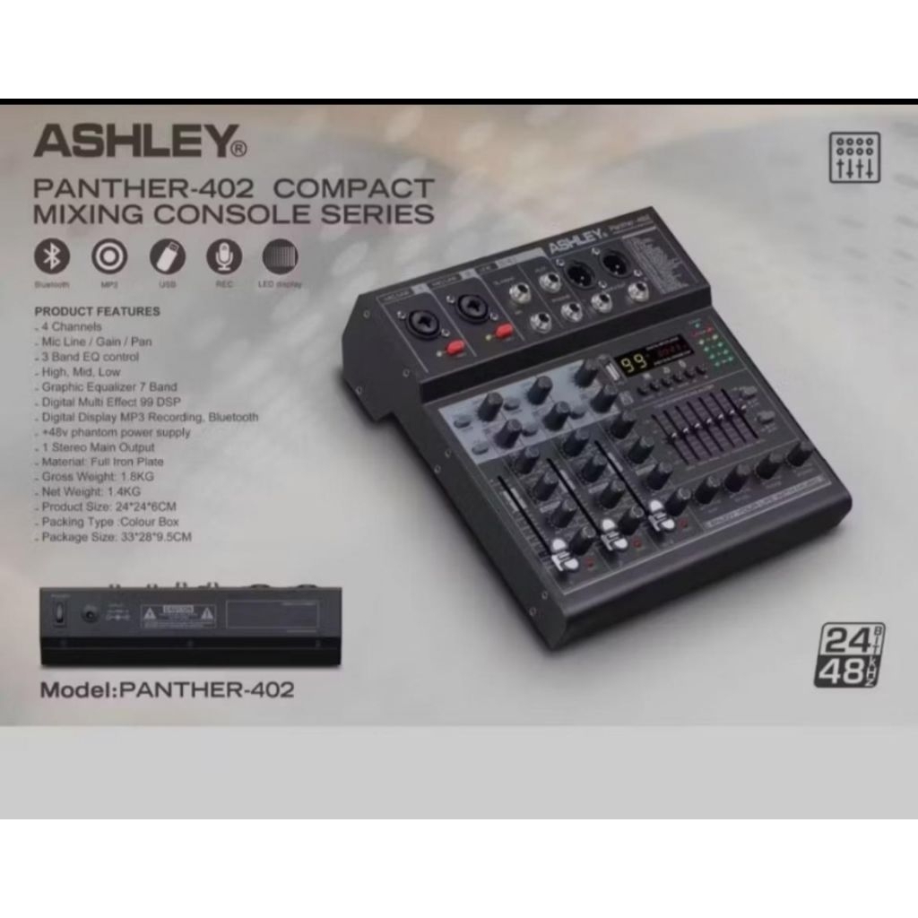 MIXER AUDIO ASHLEY SMALLBERRY  99DSP ORIGINAL