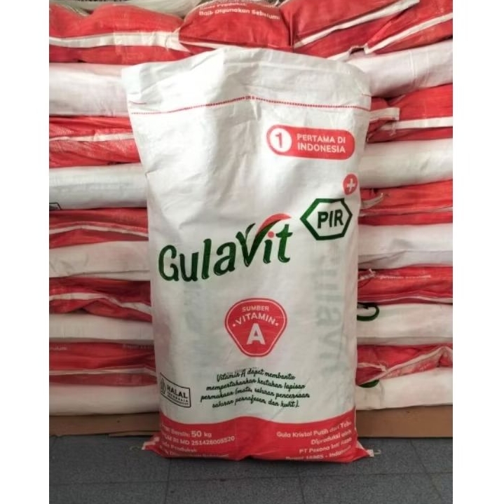 Karung Plastik Bekas GulaVit 50 kg isi 5 Pcs