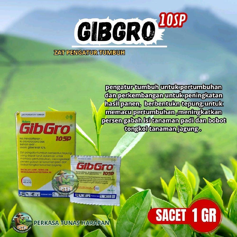 GIBGRO 10 SP 1 Gram Original Nufarm | ZPT GA3 Hormon Pertumbuhan Tanaman