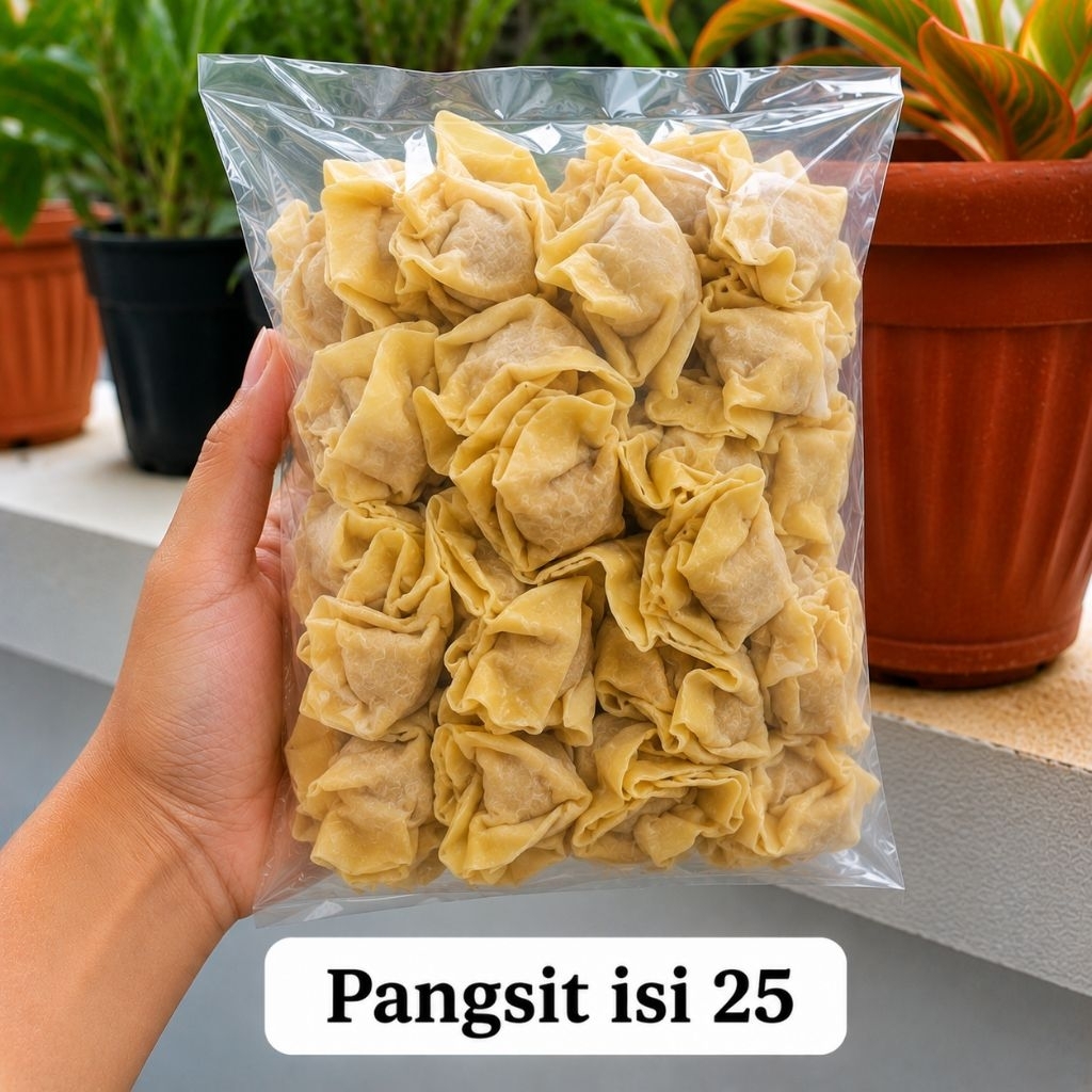 Pangsit isi pangsit isi ayam pangsit Frozen food pangsit murah