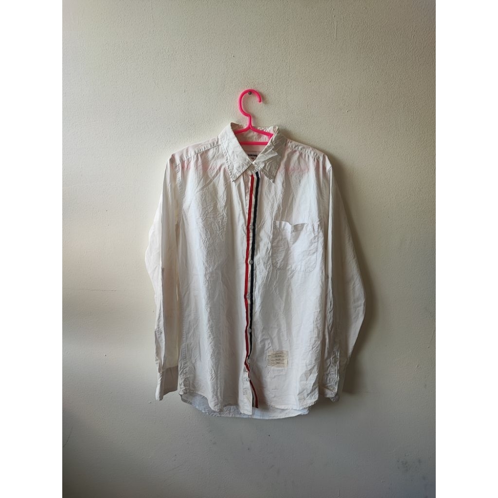 KEMEJA THOM BROWNE WHITE ORIGINAL?