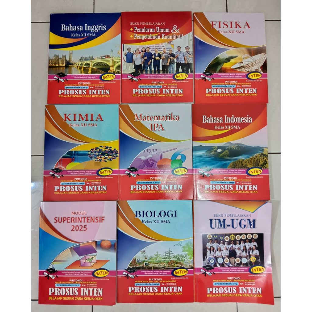 preloved buku inten