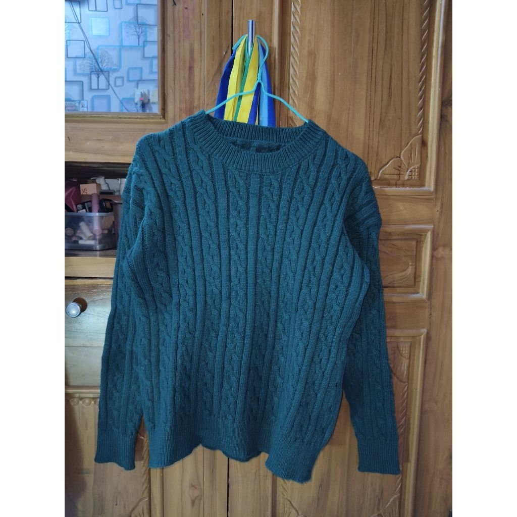 preloved sweater kepang