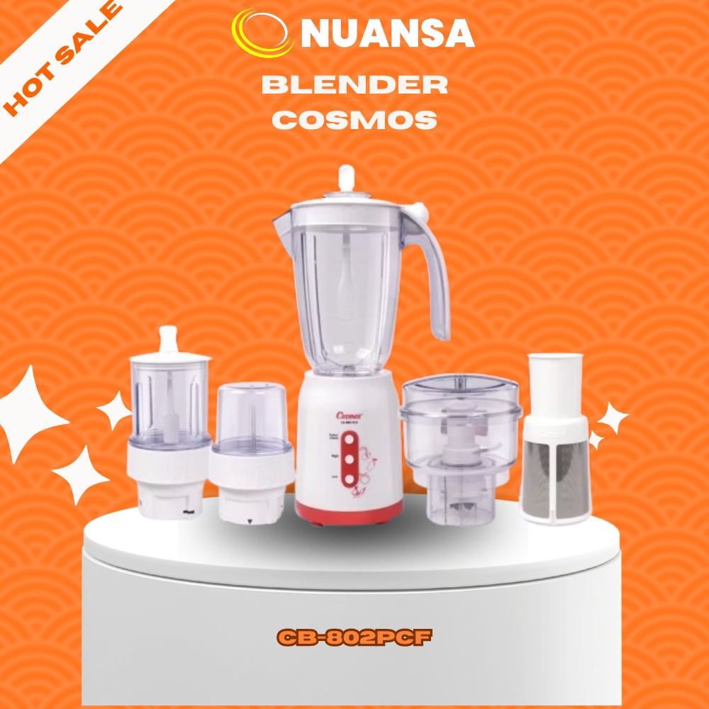Blender Cosmos CB-802 PCF merupakan blender dari seri Blenz yang dilengkapi teknologi canggih bisa b