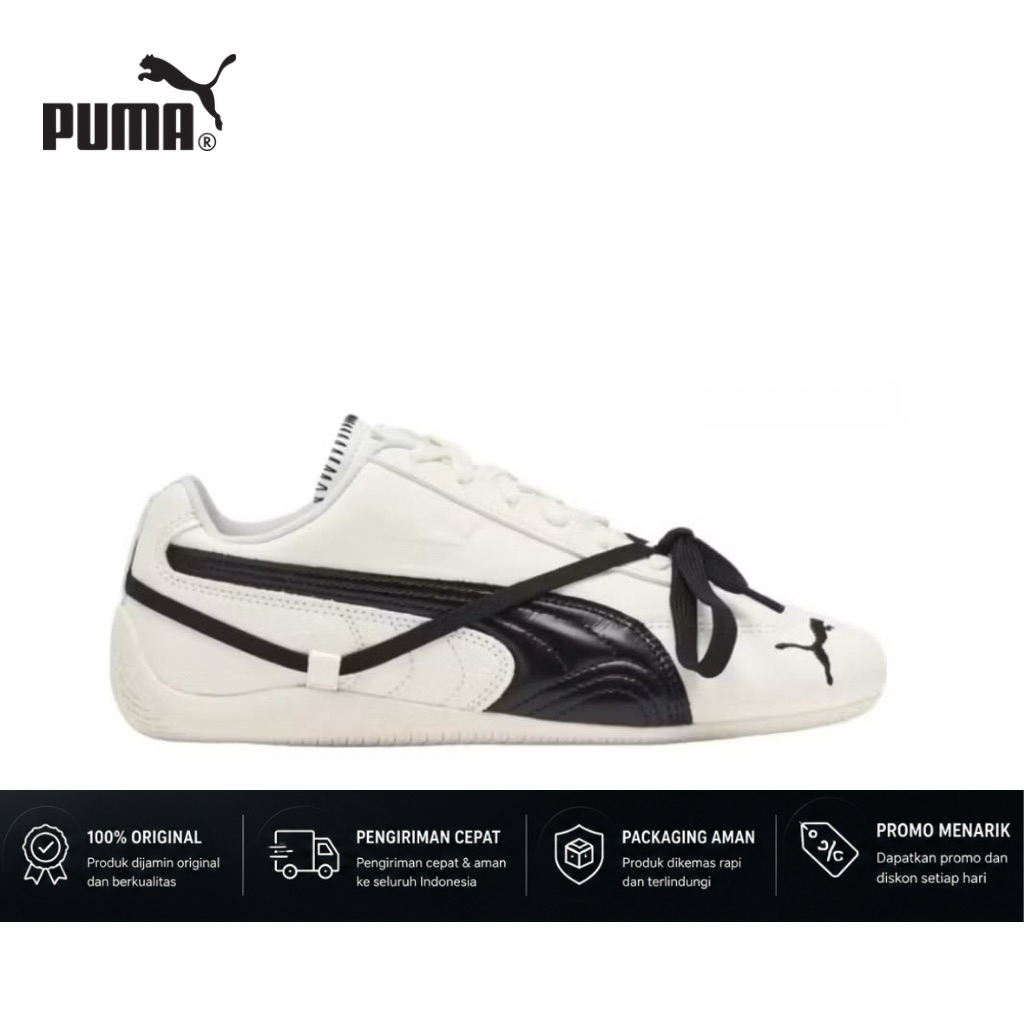 PUMA SPEEDCAT WHITE BLACK ORIGINAL SHOES