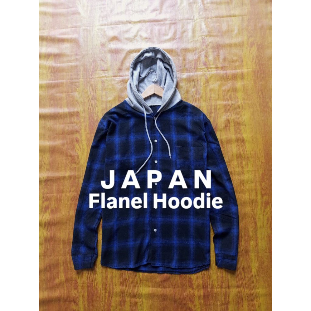 FLANEL HOODIE MOTIF VETERANO WOLL PRIA/UNISEX BEKASPAKAI