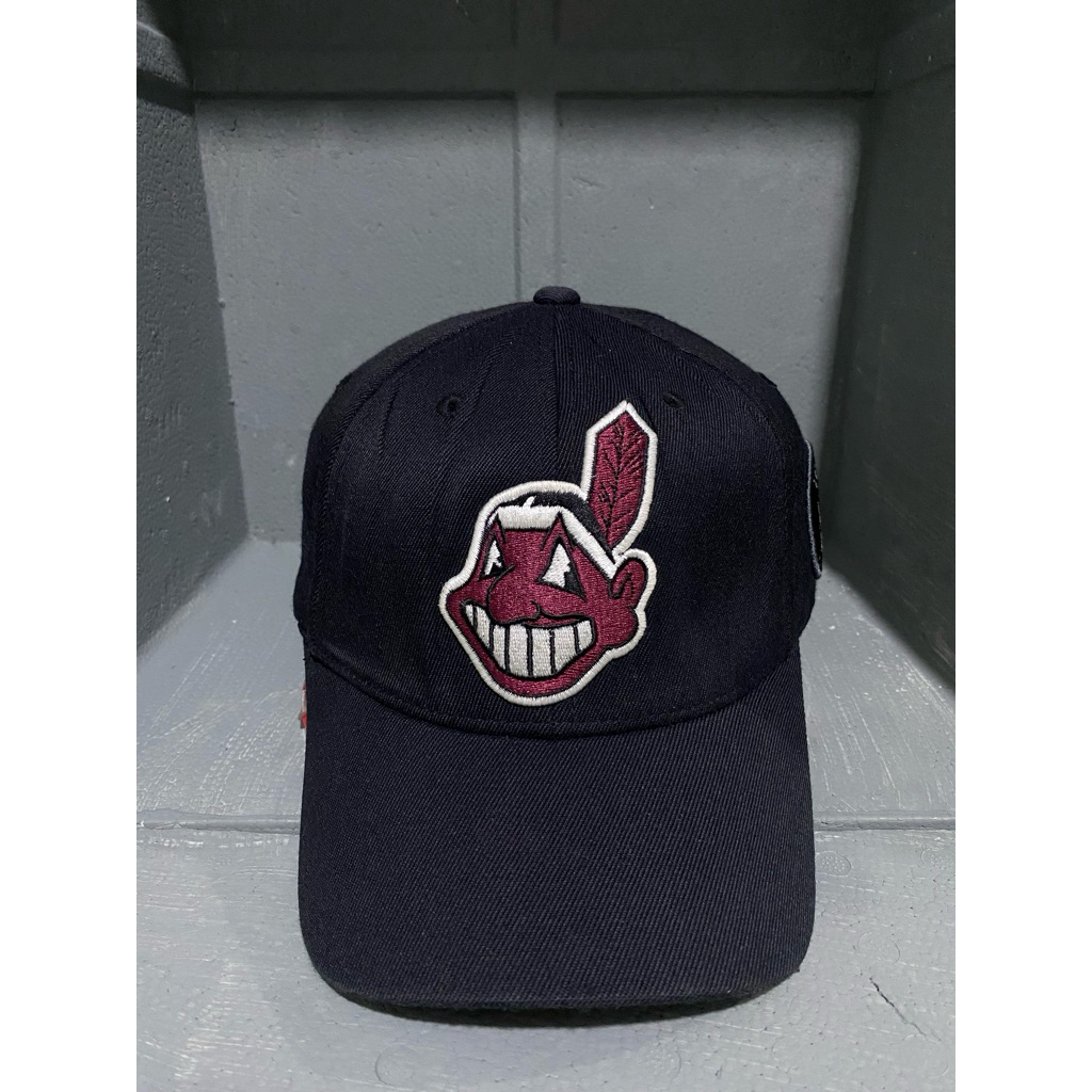topi mlb indians