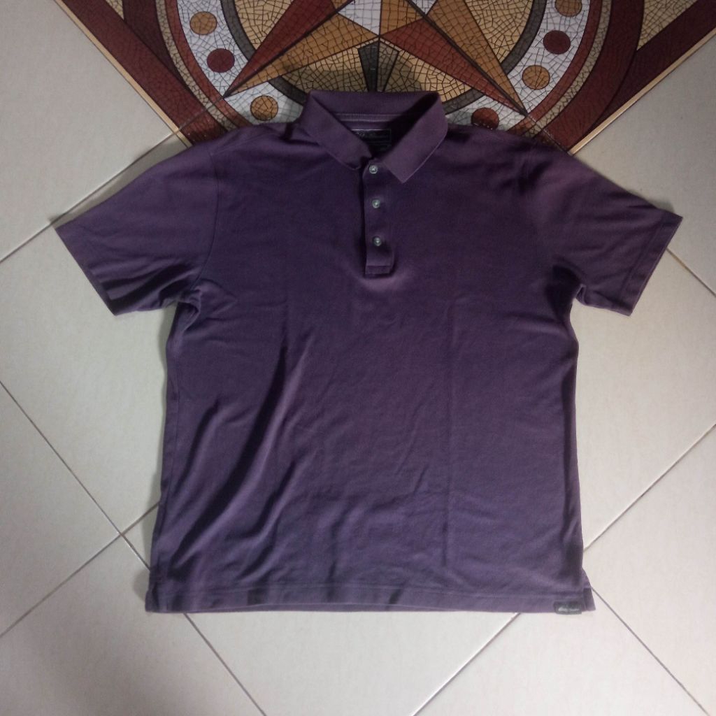 Kaos Kerah Polo Shirt Eddie Bauer size Medium