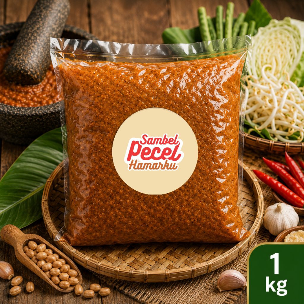 Sambel Pecel Hamarku 1 kg | Sambel Pecel Praktis