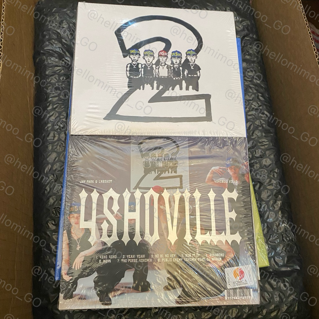 Album Jay Park & LNGSHOT - Mixtape [4SHOBOIZ Vol. 2: 4SHOVILLE] official sealed