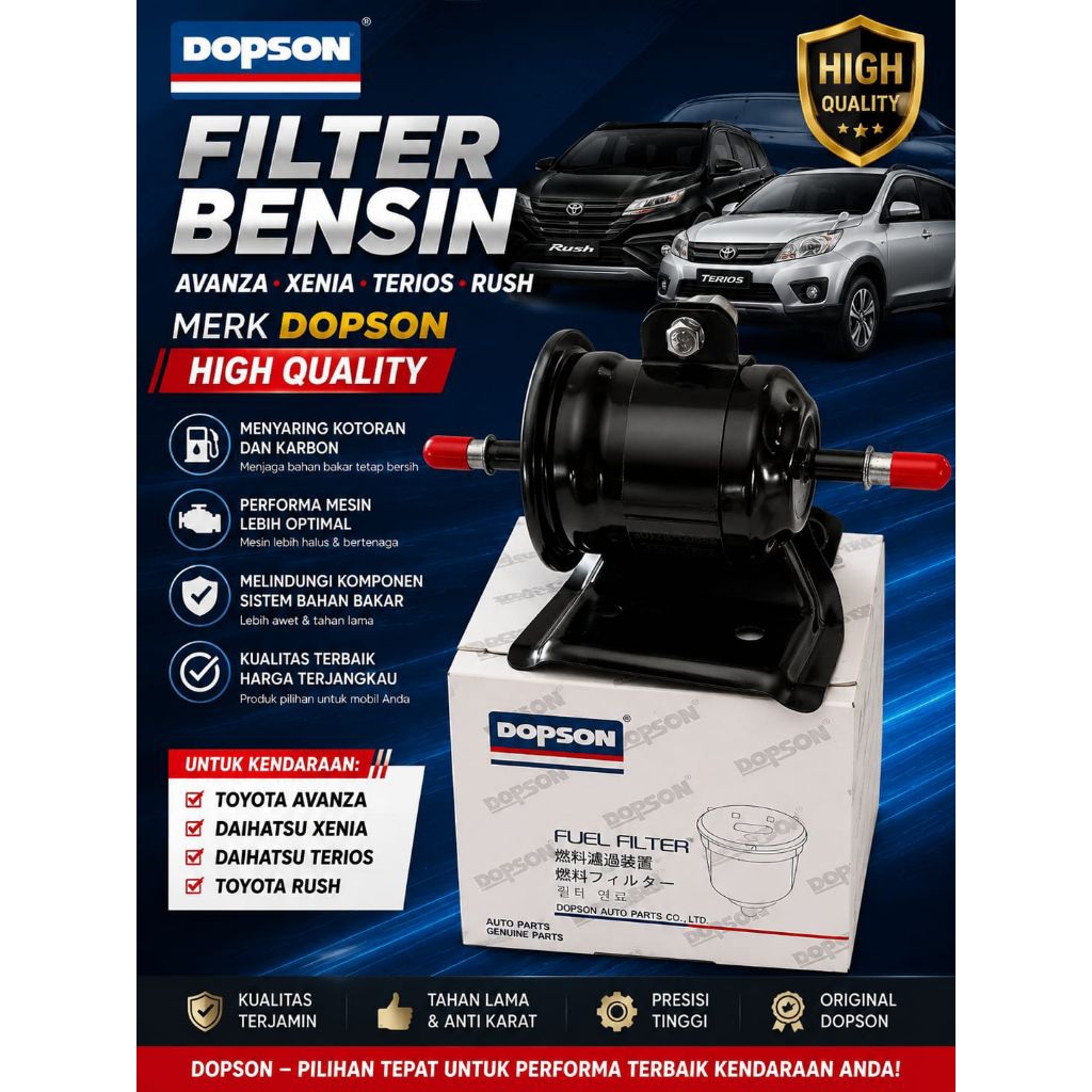 filter bensin all new Avanza Xenia rush Terios dual vvti 2016-on