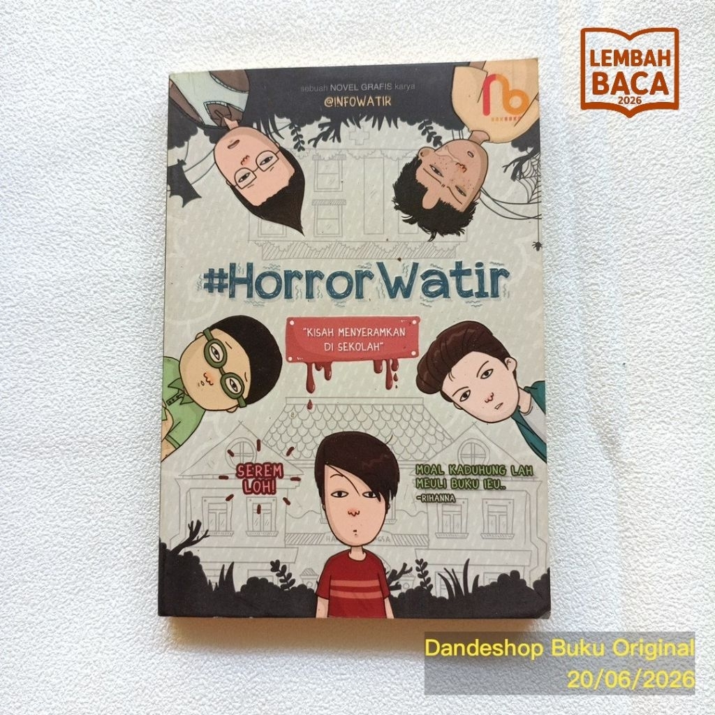 Horror Watir oleh Infowatir - Novel Bekas Preloved