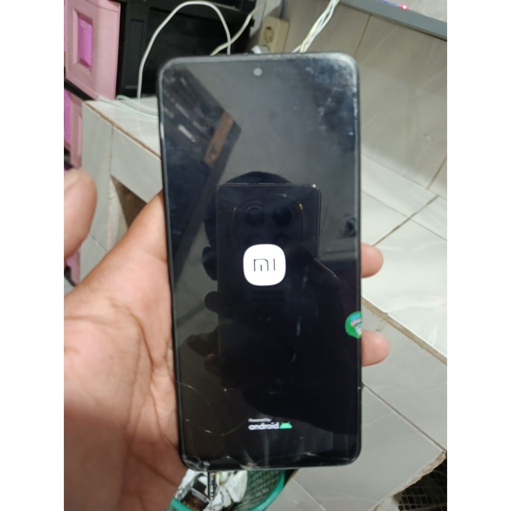 Lcd Redmi Note 10s normal hidup garansi tinggal naik mesin
