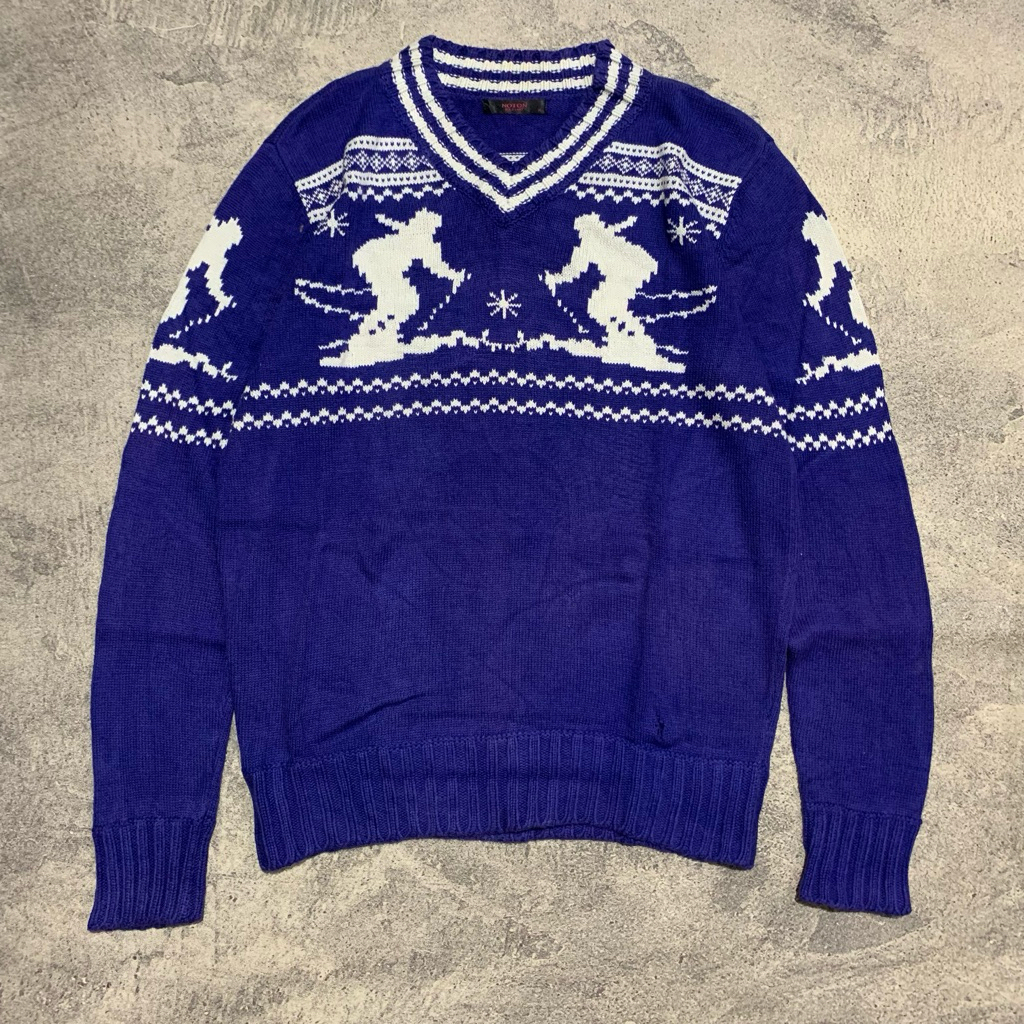 Noton Knit Sweater Pattern Size XL