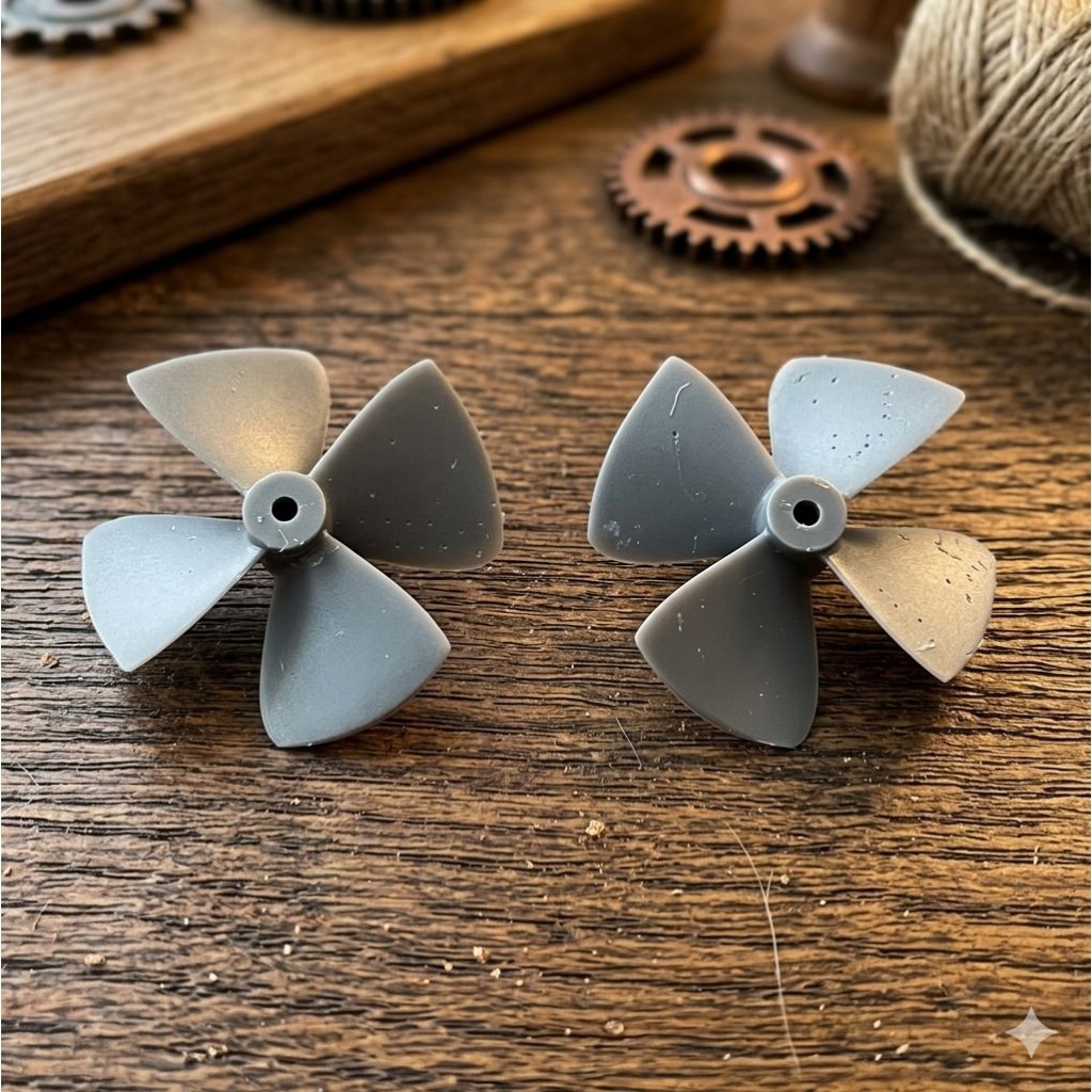 PROPELLER RC 4 BLADE rc boat propeller