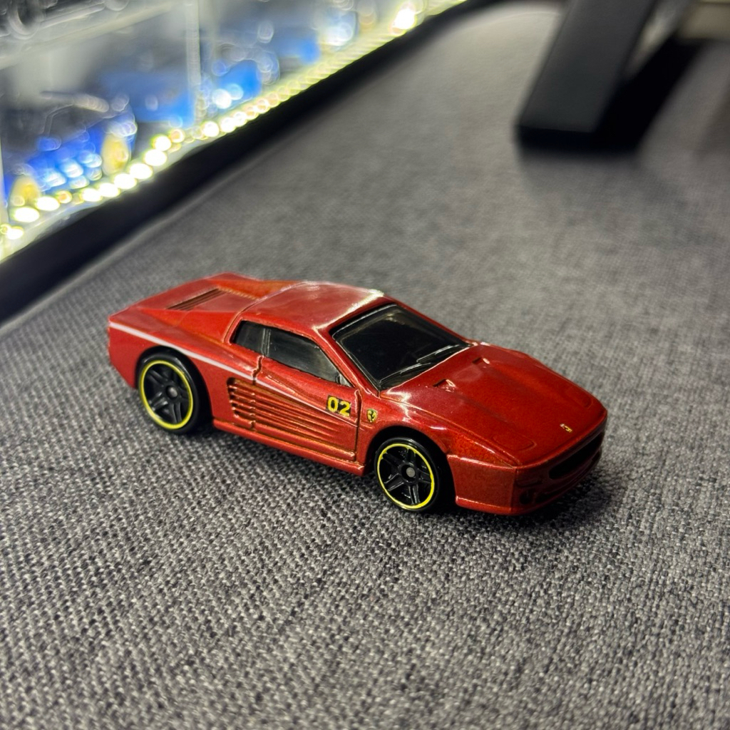 DIECAST LOOSE - FERARRI F512M HOTWHEELS VVHTF