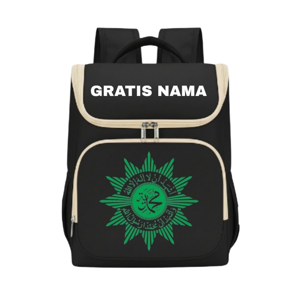 Tas Ransel Anak Logo Muhammadiyah TK SD 4-9 Tahun GRATIS NAMA ANAK Tahan Air