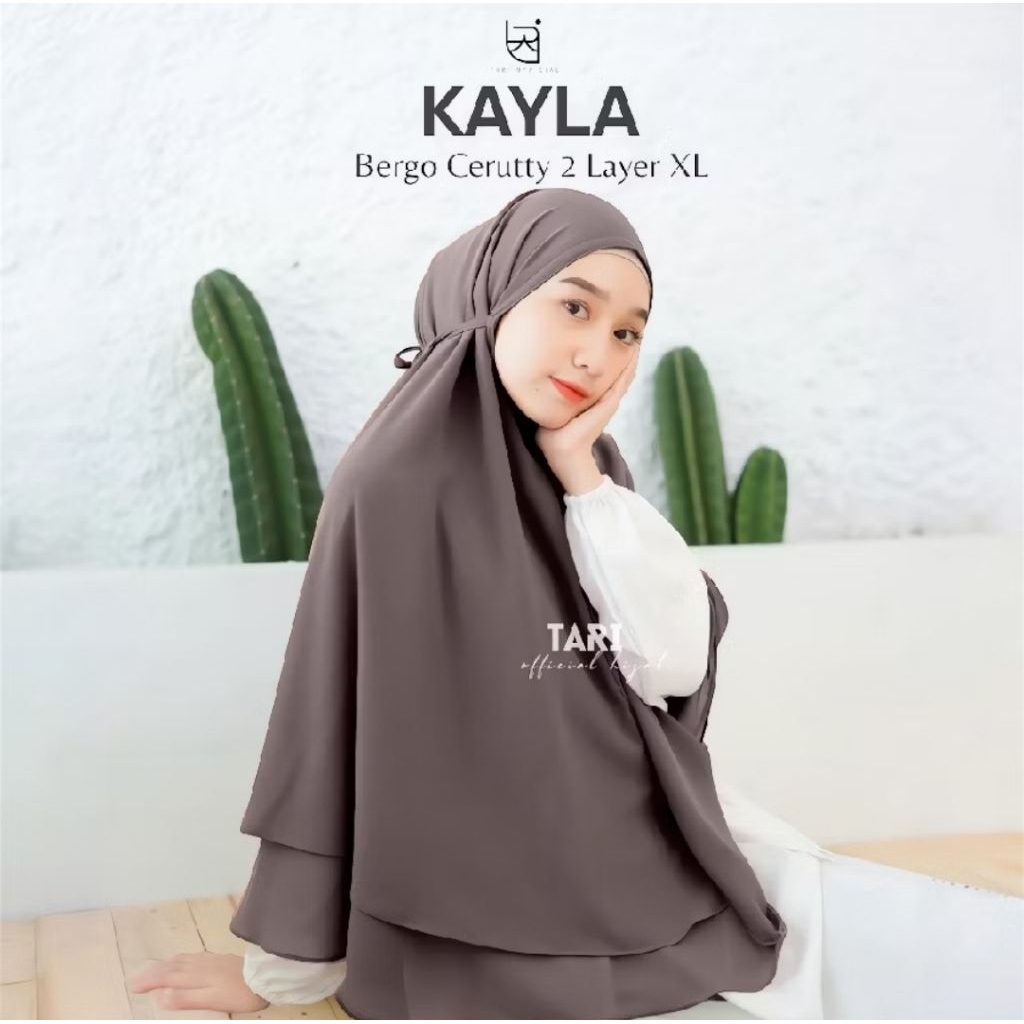 bergo maryam / jilbab bergo maryam [preloved]
