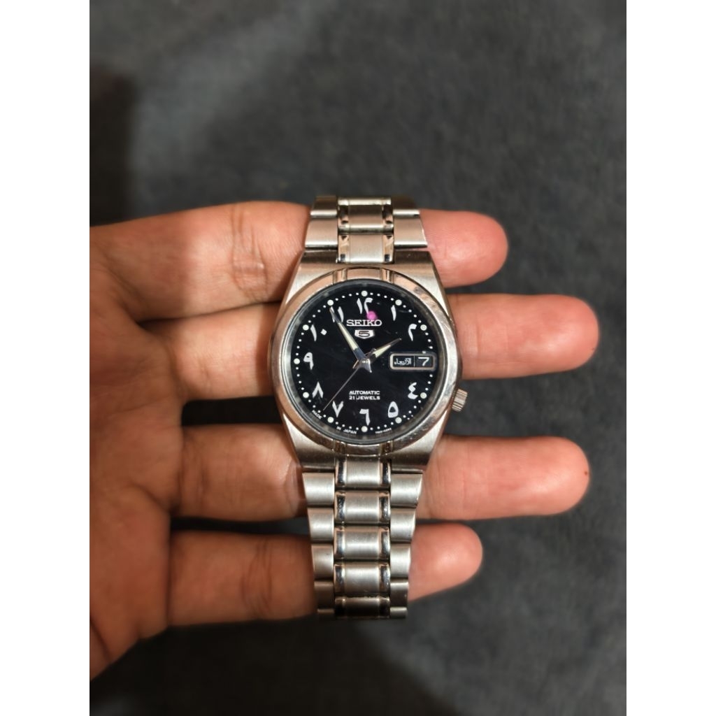 Seiko 5 Arabic Dial Rare