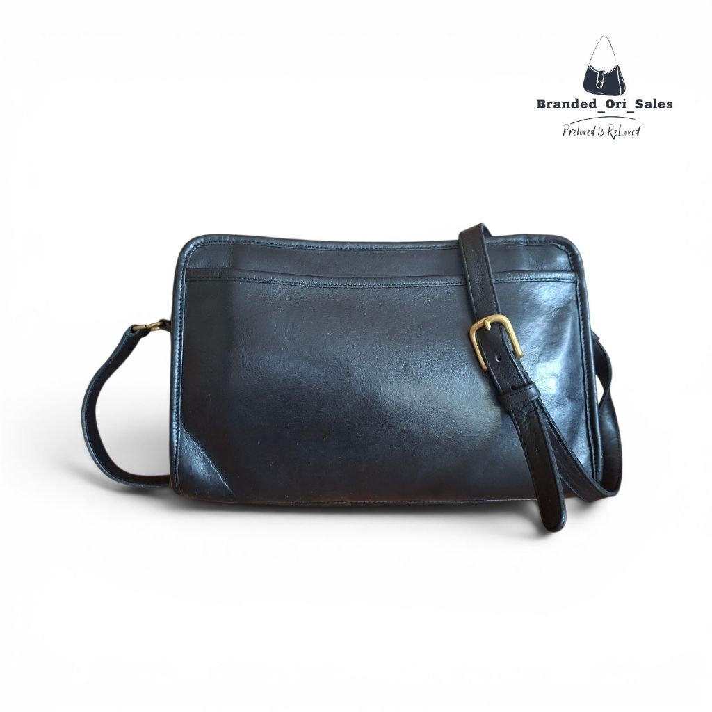 TAS VINTAGE LEGACY COC'S LEATHER SHOULDER BAG