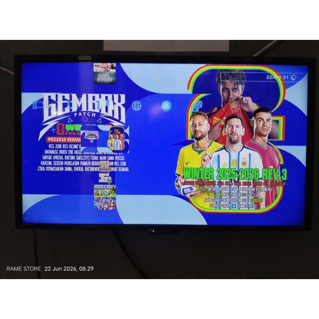 [VIA LINGK G.DR1VE] GEMBOX WINTER REV.3 FINAL UPDATE 2026 | GAME PS3 CFW HEN | BISA UNTUK SEMUA JENI