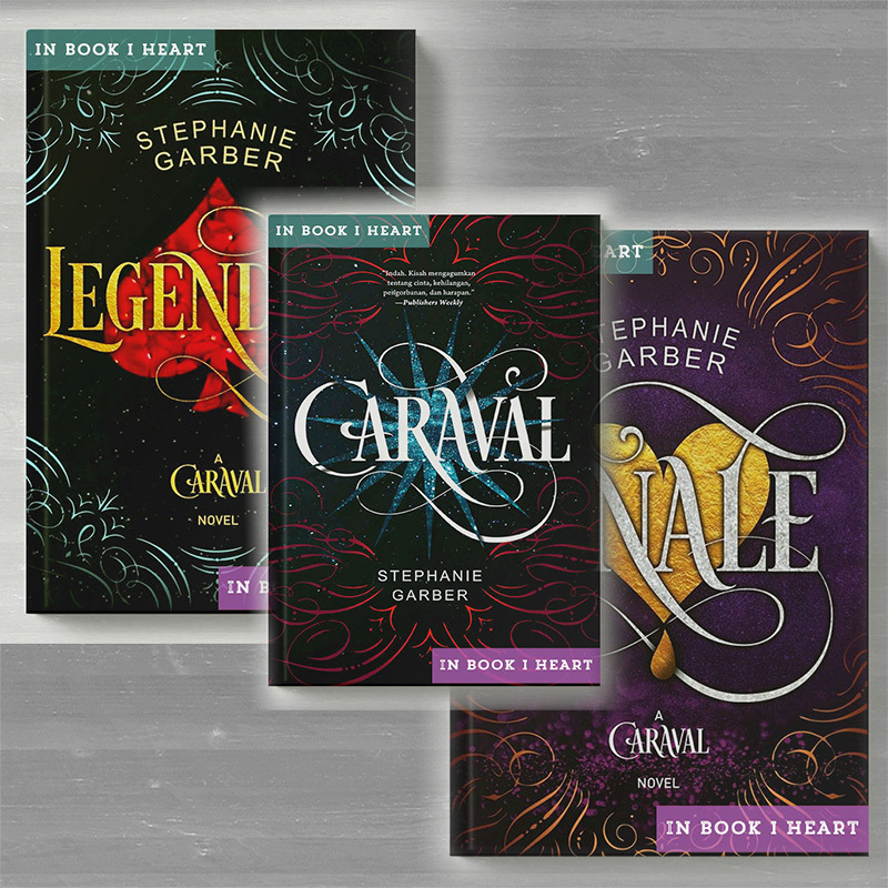 Caraval - Legendary - Finale - Spectacular (Caraval Series) by Stephanie Garber (English and Bahasa 