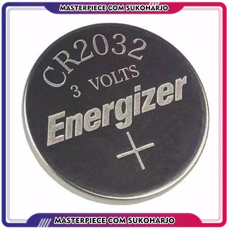 Baterai/Battery/Batere Energizer CR2032 CR 2032 3V/BATERAI ENERGIZER TIPE CR 2032/ BATTERY KANCING