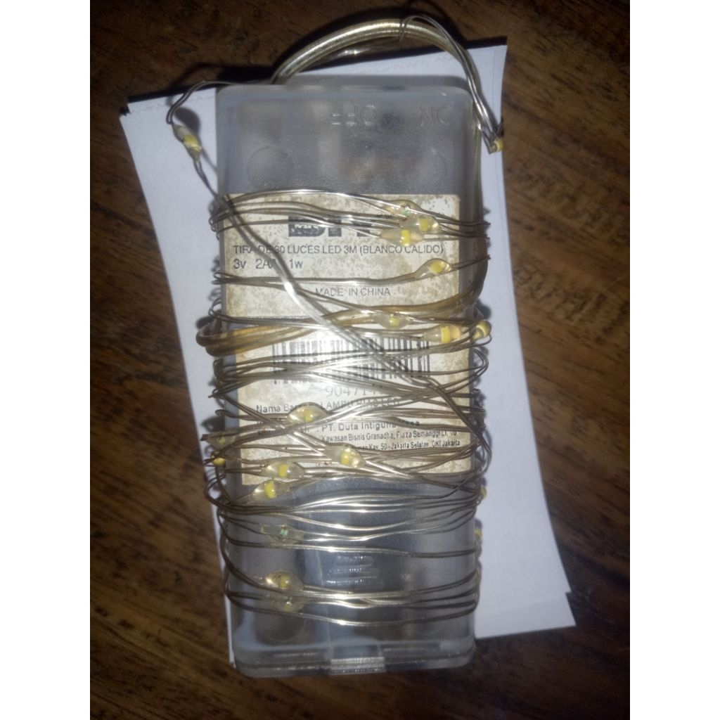 Lampu hias mr diy