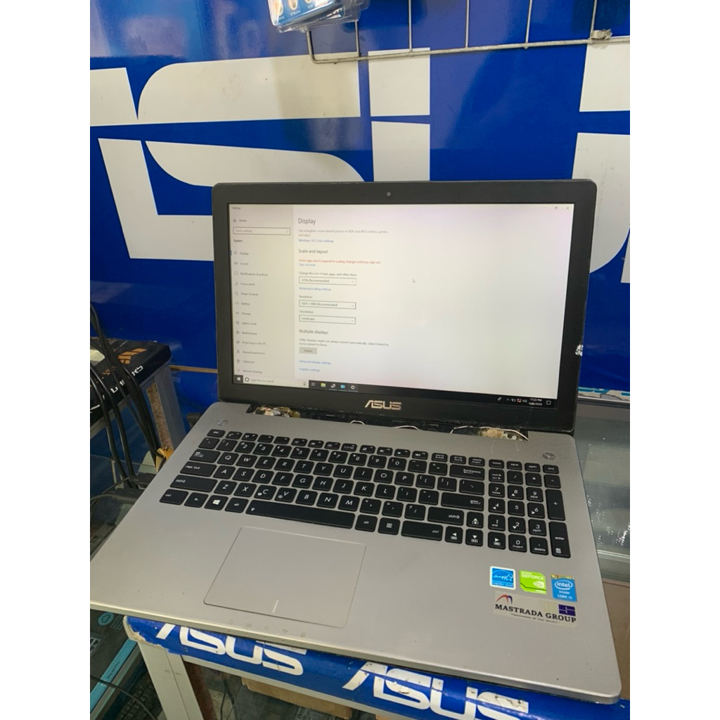 laptop Asus N550J minus