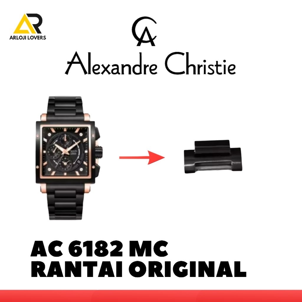 Sambungan Rantai Jam AC6182MC Original